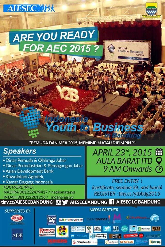 Seminar Pemuda dan MEA 2015, Memimpin atau Dipimpin