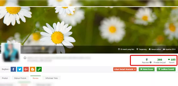 Cara Belanja di Tokopedia Yang Aman Dari Penipuan Reputasi Toko
