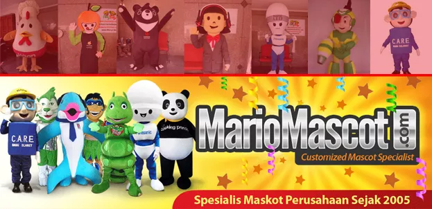 MarioMascot.com, Spesialis Jasa Pembuatan Maskot Untuk Perusahaan Anda