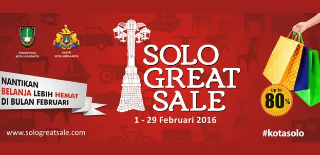 Solo Great Sale 2016, Ungkapkan Cinta dengan Bijak Berbelanja