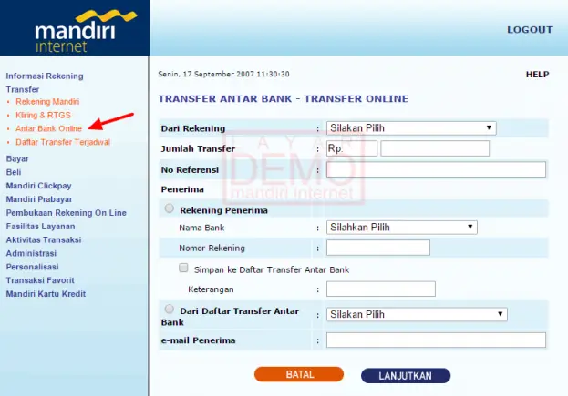 Transfer Online