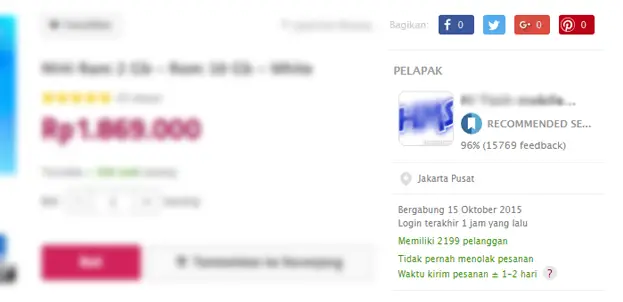 Informasi Pelapak