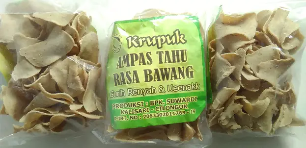 Kerupuk Ampas Tahu Kalisari