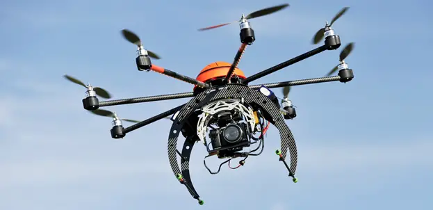 video aerial dengan drone