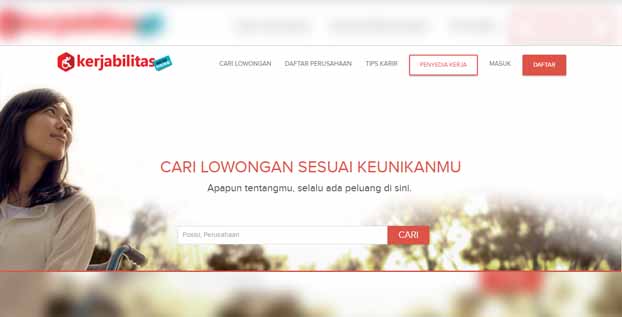 Kerjabilitas.com, Startup Lowongan Kerja Untuk Para Penyandang Disabilitas