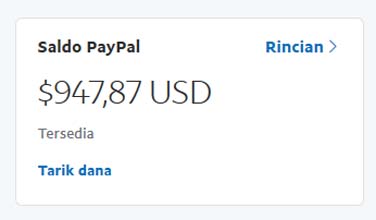 Tarik Dana PayPal