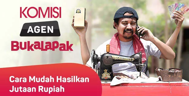 Keuntungan Komisi Agen Bukalapak