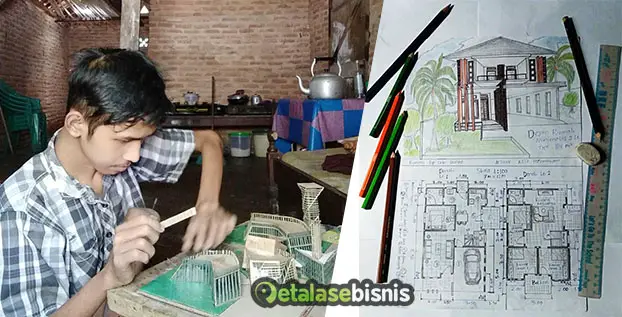 Meski Penyandang Disabilitas, Aziz Hermawan Punya Bakat Jadi Arsitek