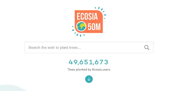 Browsing dengan Ecosia Untuk Hijaukan Bumi Kita