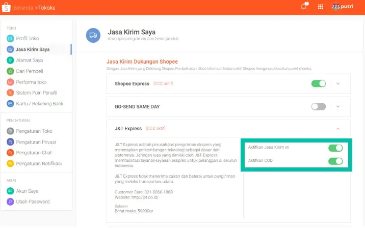 Metode Pembayaran COD Shopee