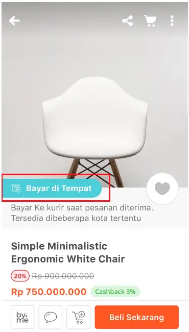 cara cod di tokopedia