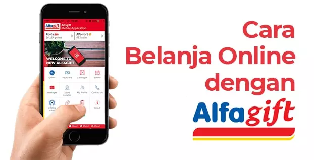 Cara Belanja Online dengan Alfagift