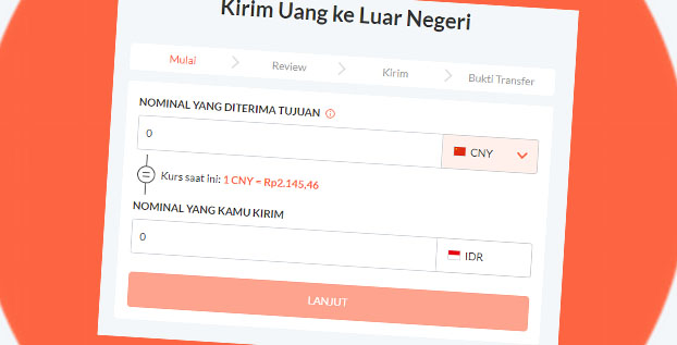 Kirim uang ke Luar Negeri