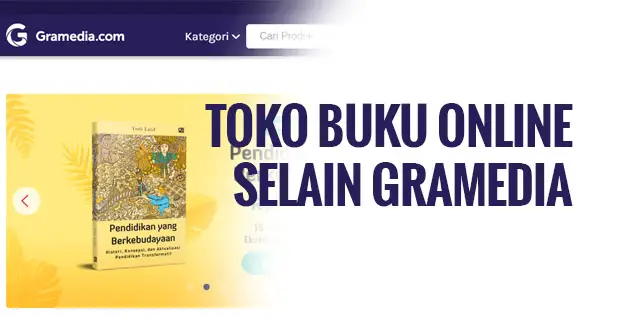 8 Toko Buku Online Terlengkap Selain Gramedia