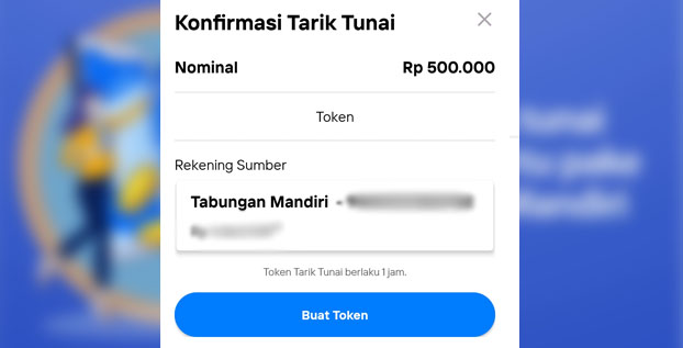 Tarik Tunai Tanpa Kartu