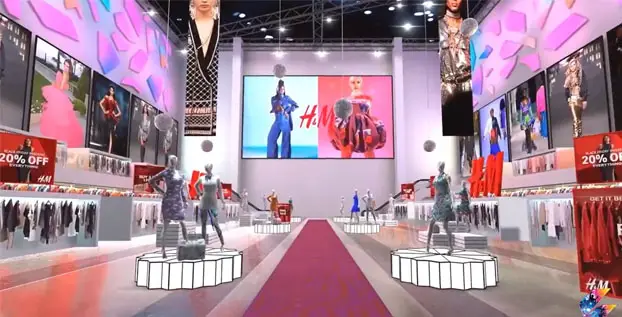 Wow! H&M Membuka Toko 3D di Metaverse