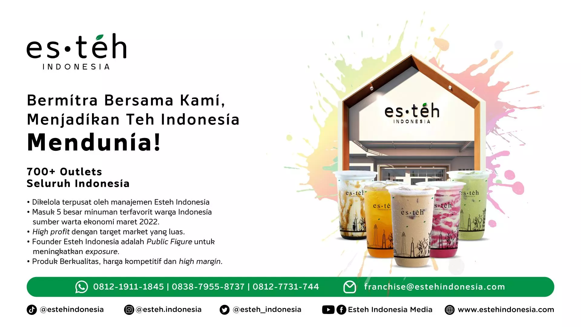 Syarat & Harga Franchise Es Teh Indonesia Terbaru Informasi Franchise Esteh Indonesia