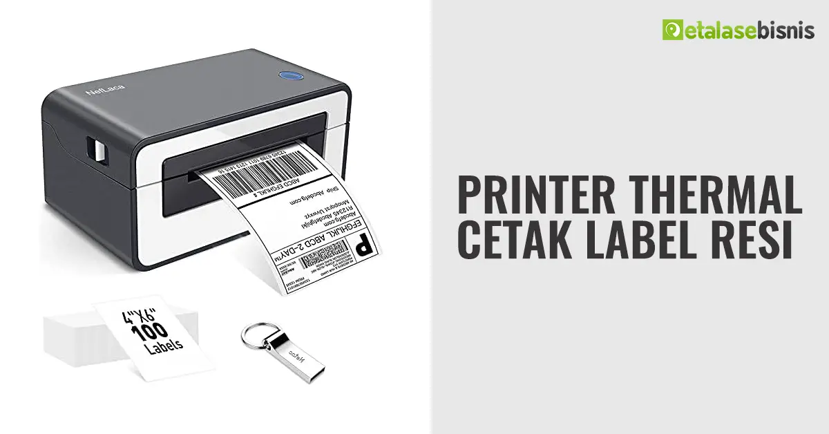 Printer Thermal Cetak Label Resi