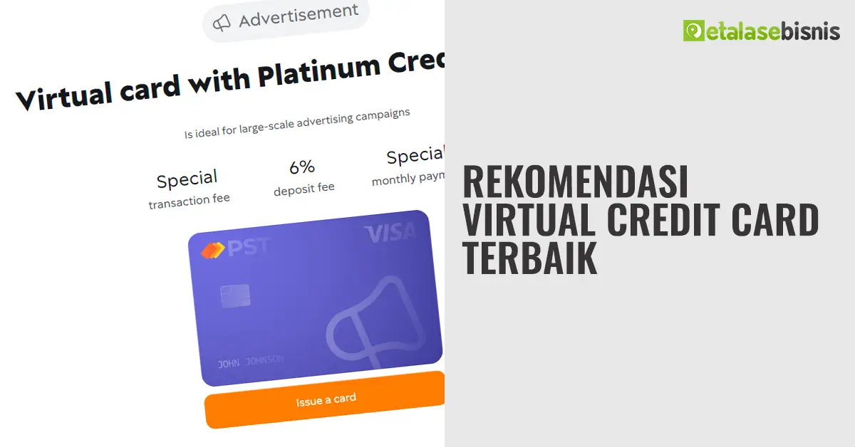 Virtual Credit Card Terbaik untuk Layanan Pembayaran Online
