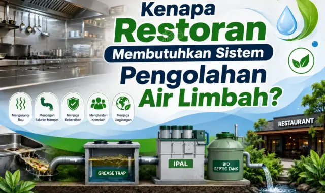Sistem Pengolahan Air Limbah Restoran