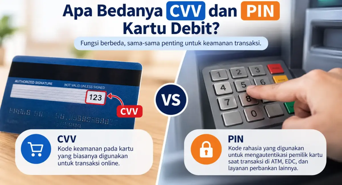 CVV dan PIN Kartu Debit