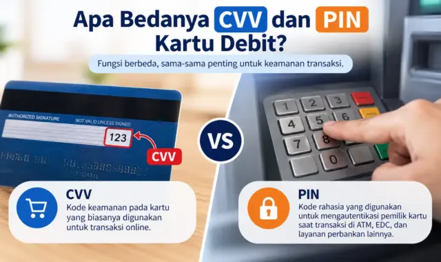 CVV dan PIN Kartu Debit