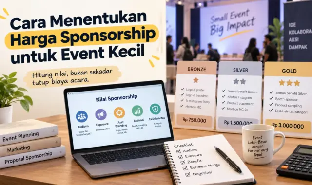 menentukan harga sponsorship